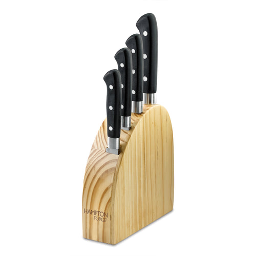 Hampton Forge Tomodachi Raintree Ash – 13 Piece Knife Block Set