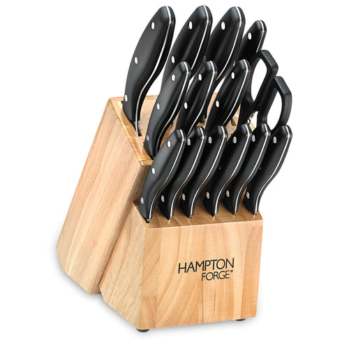 Hampton Forge Tomodachi Raintree Ash – 13 Piece Knife Block Set