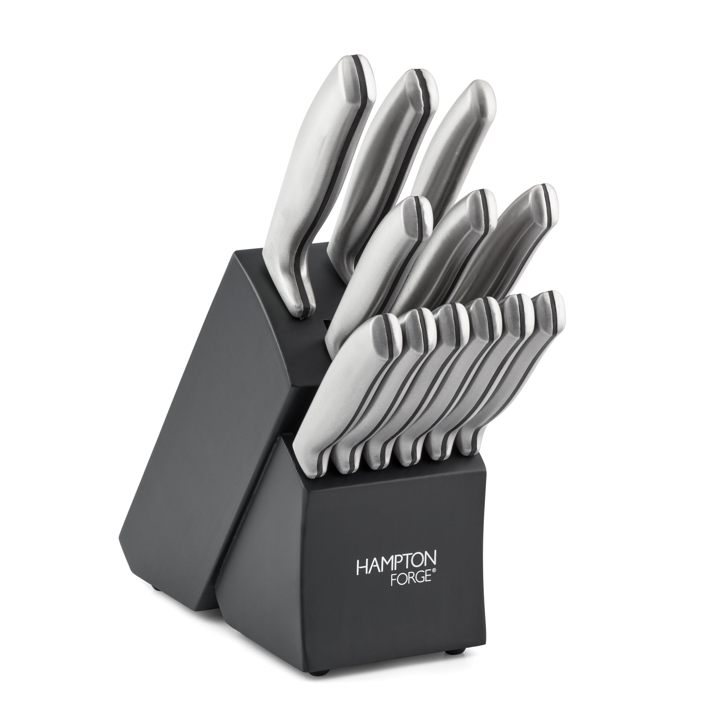 Hampton Forge HMC01A489A Tomodachi 10 Piece Raintree Knife Set – Brown