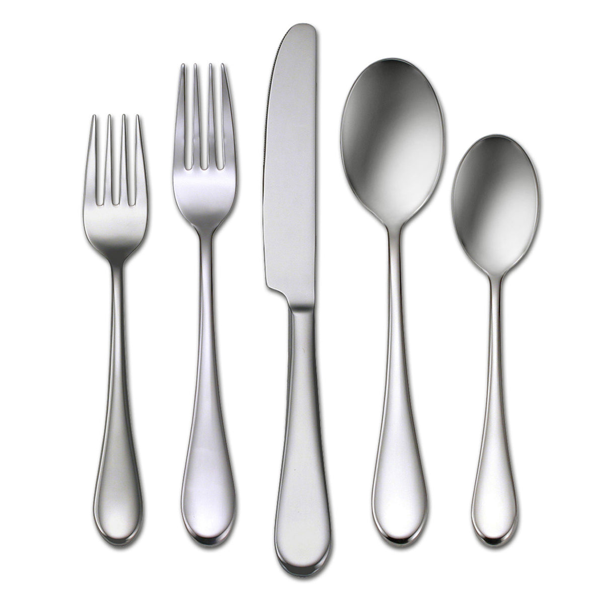 Storm Black 20 Piece Everyday Flatware Set – Oneida