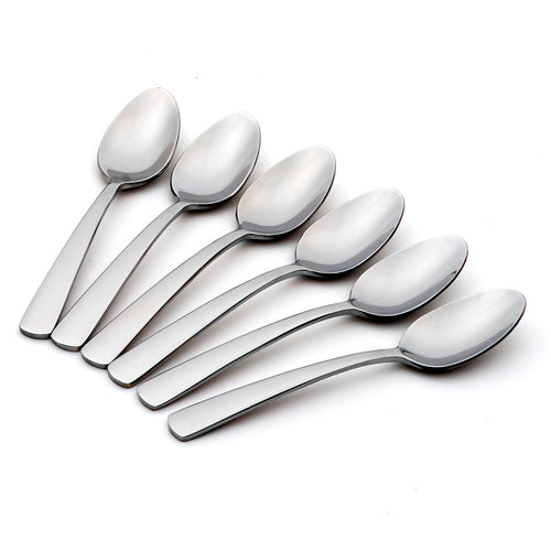 Loyerfyivos 3-Piece Children Flatware Set Stainless Steel Child Tableware Set Silver Cutlery Set Silverware Dinner Utensils Spoon Fork Set with Travel