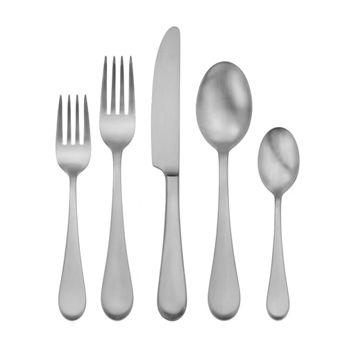 Satin Sand Dune 45 Piece Everyday Flatware Set – Oneida