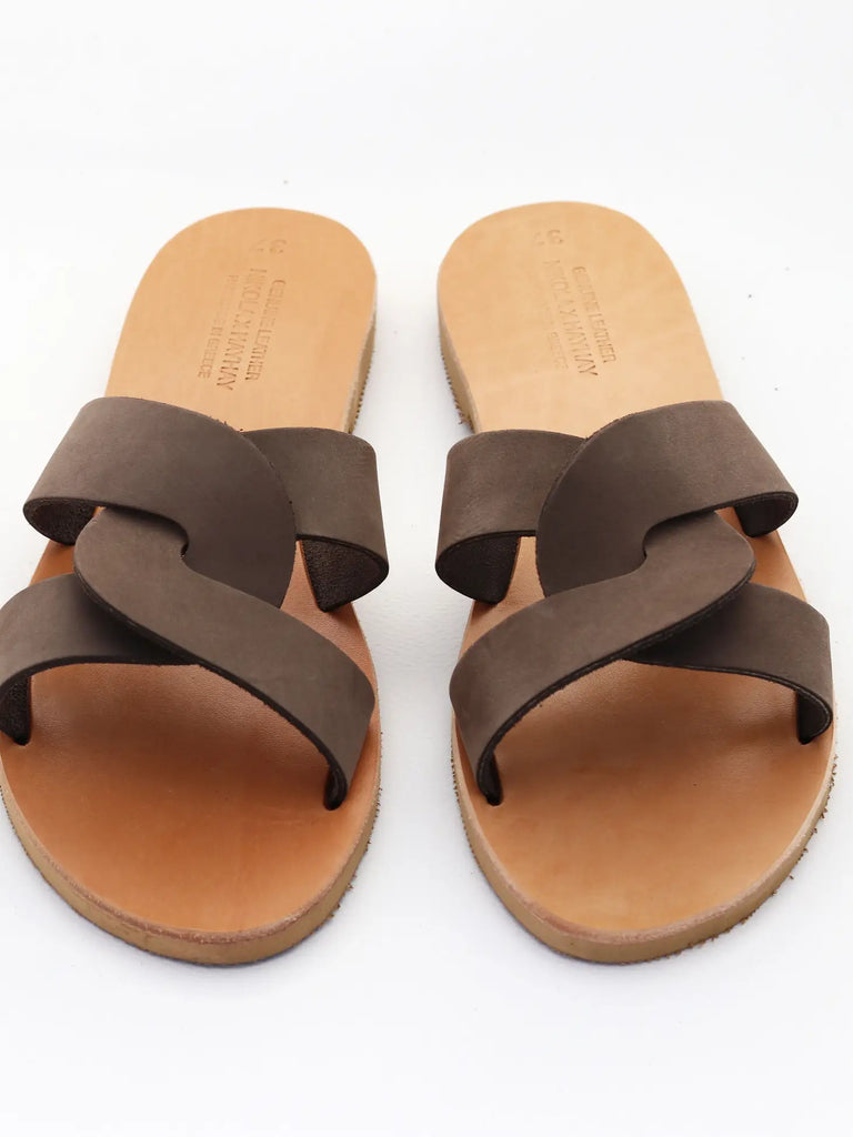 Forma Artisan Series : Braided Toe Ring Sandal (Natural Tan