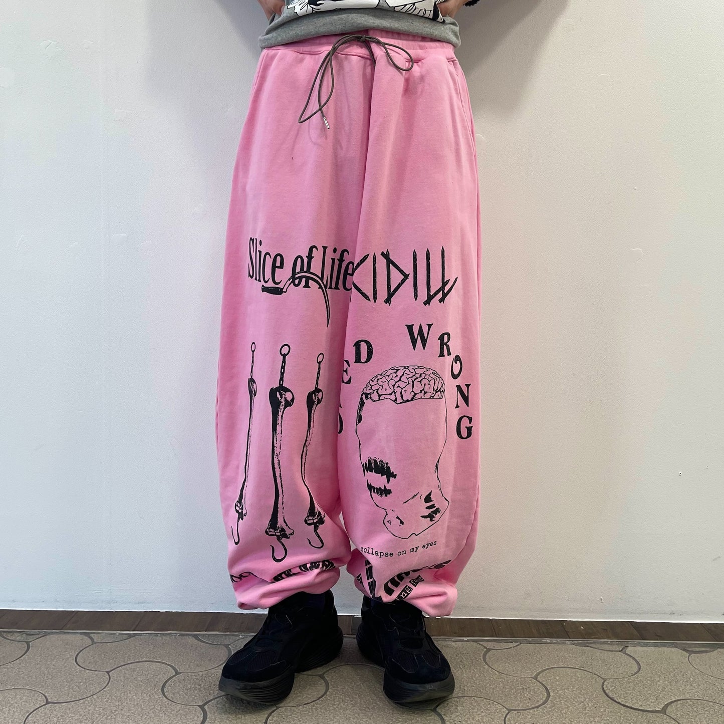 ポイント5倍 KIDILL / BAGGY SWEATPANTS DISTRESSED | www.birbapet.it