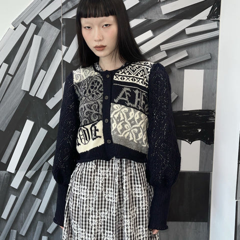 WODAHS Cardigan / Black / シャドウカーディガン | シープ / SHEEP