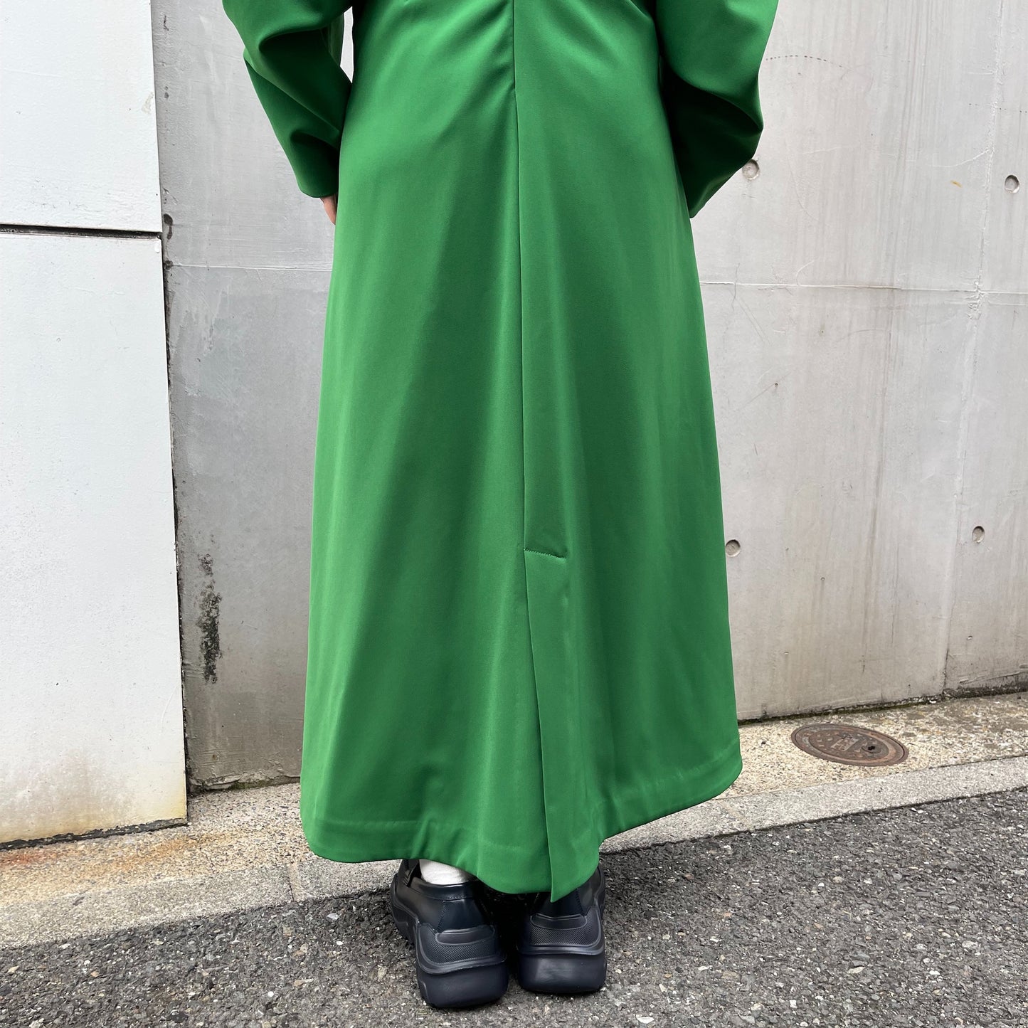 Cubism dress - daily / green / ワンピース | シープ / SHEEP | AKIKOAOKI