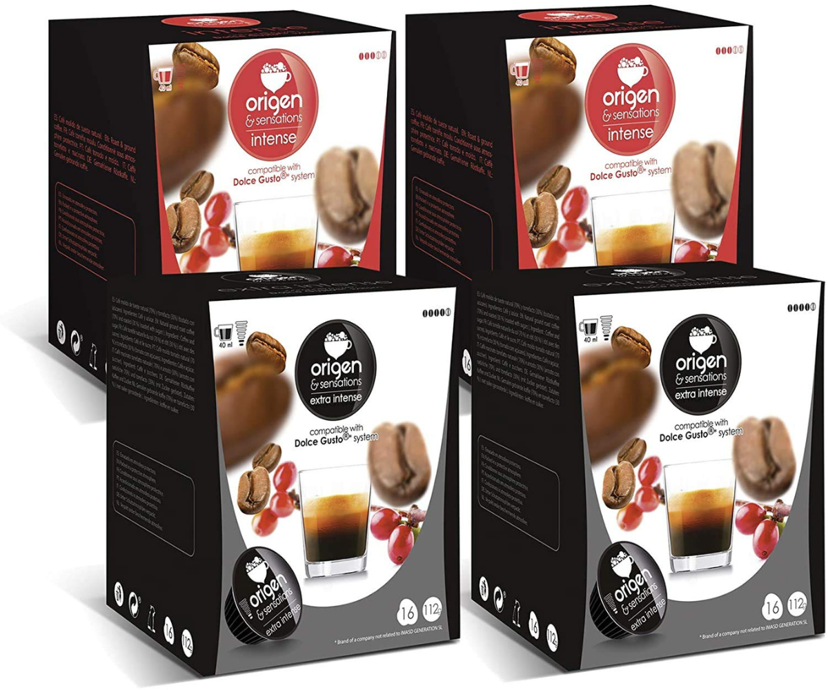 Nescafé DOLCE GUSTO Coffee Lungo Decaffeinated, Decaffeinated, Coffee, 6x16  CAPS