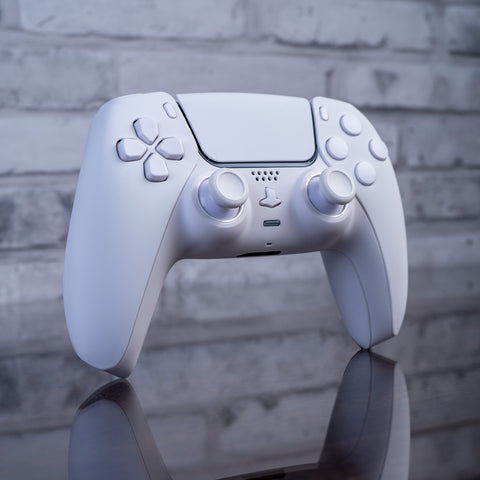 White Sony PS5 Controller.