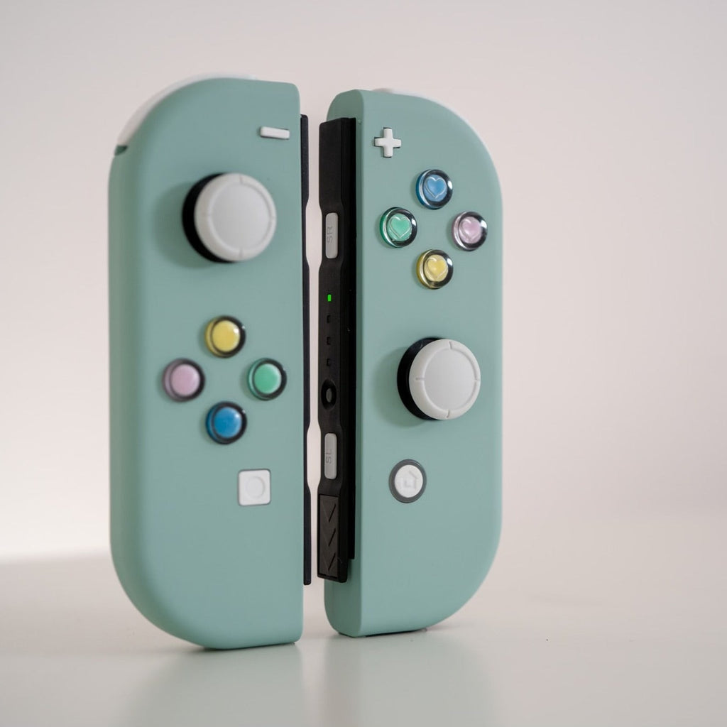 Peach-y and Flower Daisy Nintendo Switch Custom Joy-Cons | CptnAlex Designs