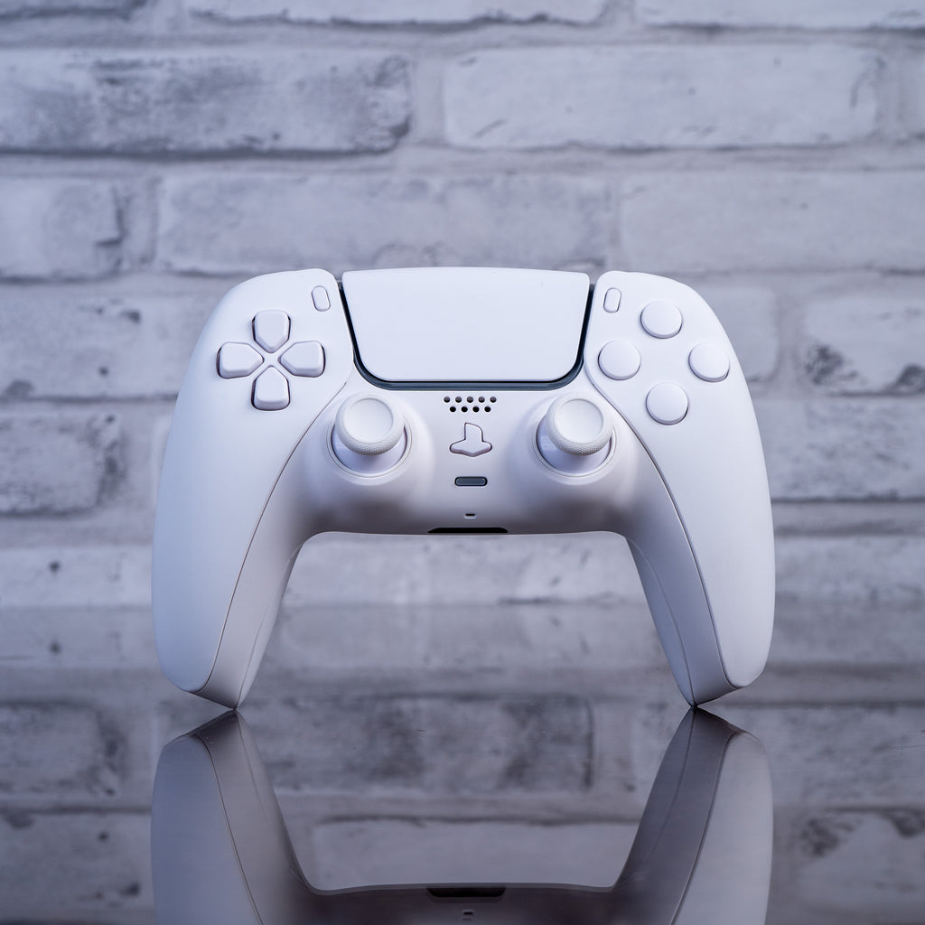 PS5 Custom LED buttons - Frosty White Mod 