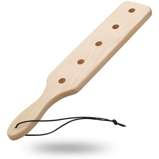 Spanking Paddle Solid no Holes, Wood Solid Spanking Paddle without Hol