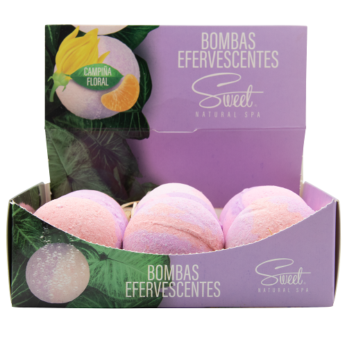 Bomba De Baño Efervescente 130g - Spa, Relax, Aromaterapia