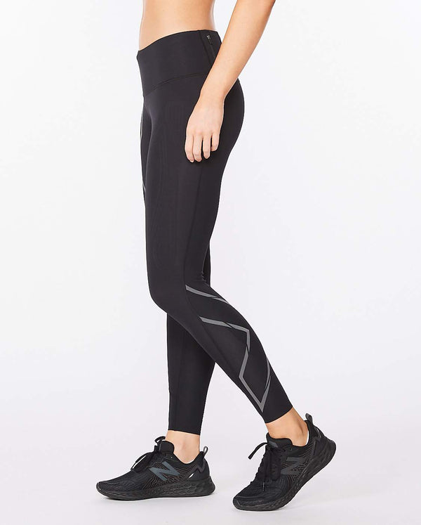  2XU Light Speed Mid-Rise Compression Tights Black/Gold  Reflective XS Tall : Clothing, Shoes & Jewelry