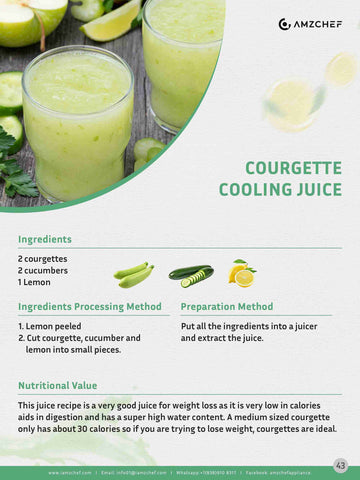 Courgette Cooling Juice