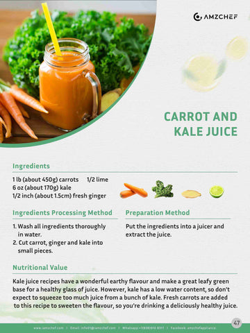 Carrot and Kale Juice