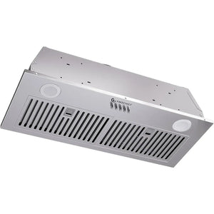 AMZCHEF Range Hood with 3-Speed Stainless Steel Kitchen Vent - AMZCHEF US