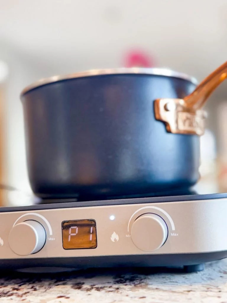 Double Induction Cooktop with Removable Griddle