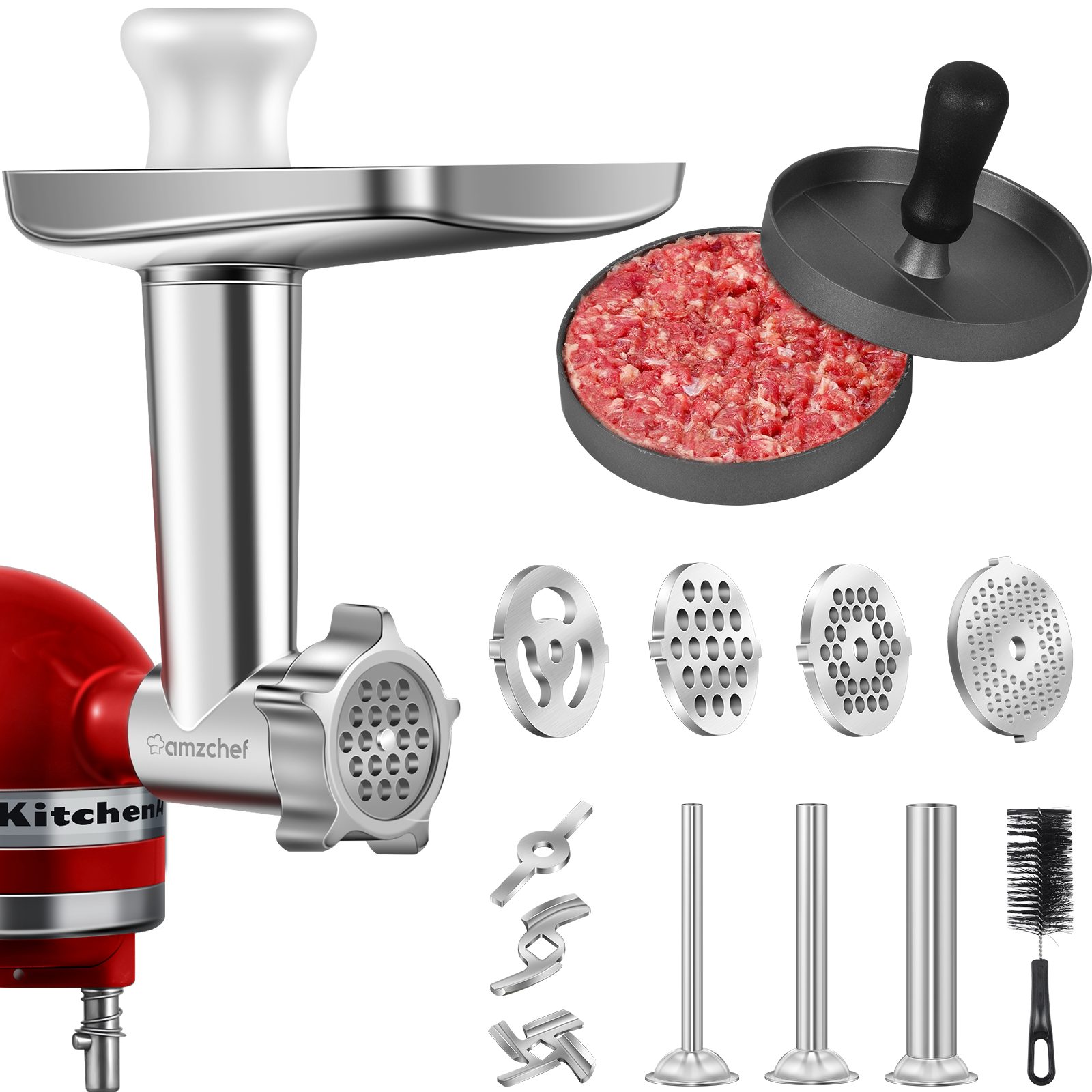 478100 - Jupiter Metal Food Grinder Attachment