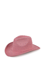 Rhinestone Cowboy Hat in Pink