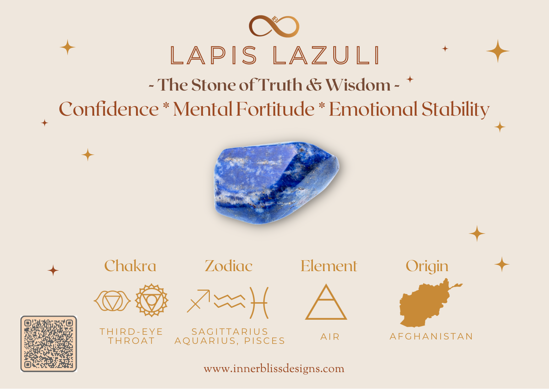 Lapis Lazuli Meaning: Healing Properties & Uses // Tiny Rituals