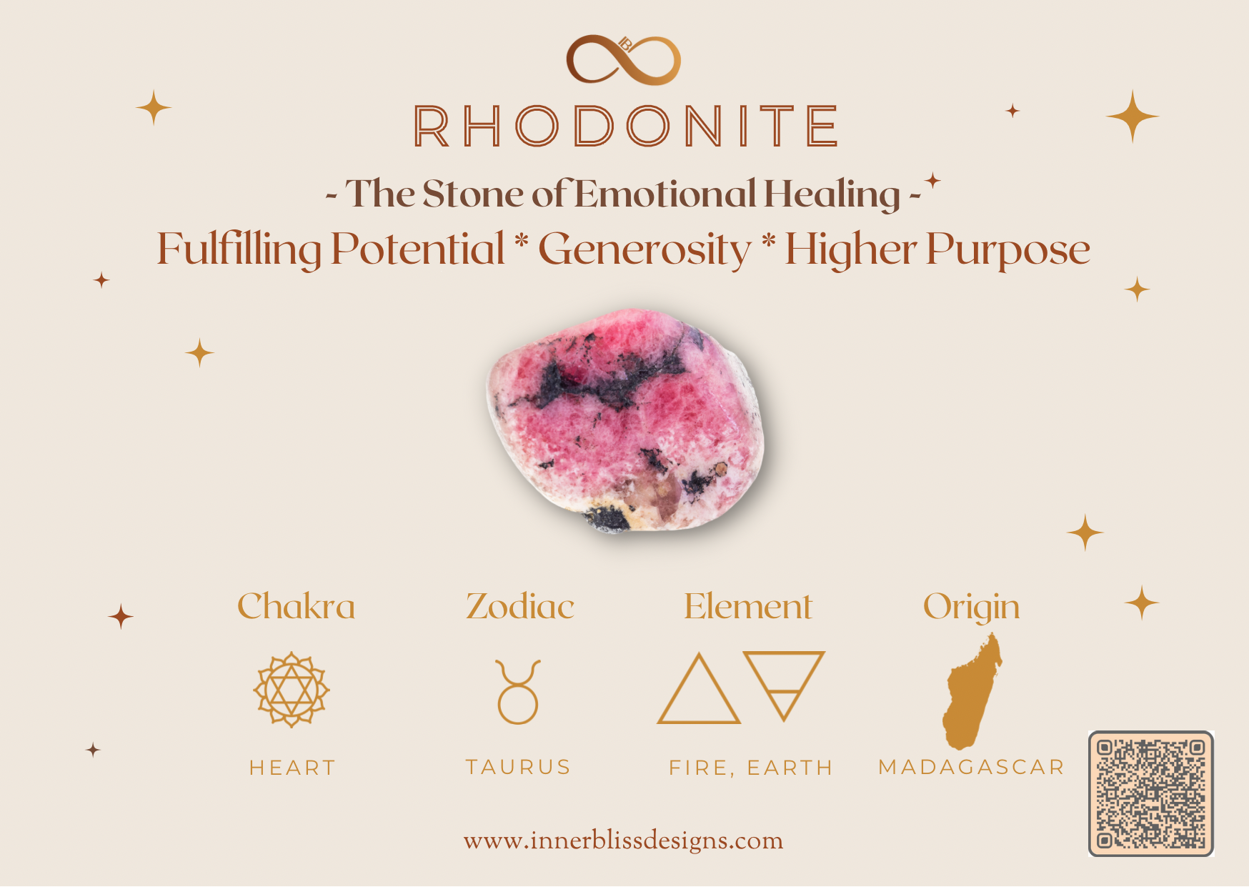 Benefits of Rhodonite | Inner Bliss