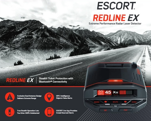 escort redline ex radar detector canada stealth undetectable kmph ca bit ly