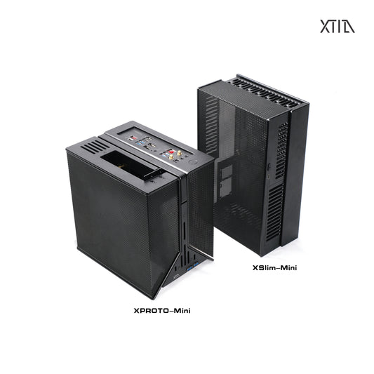 XTIA Xproto N ITX PCケース/国内発送-