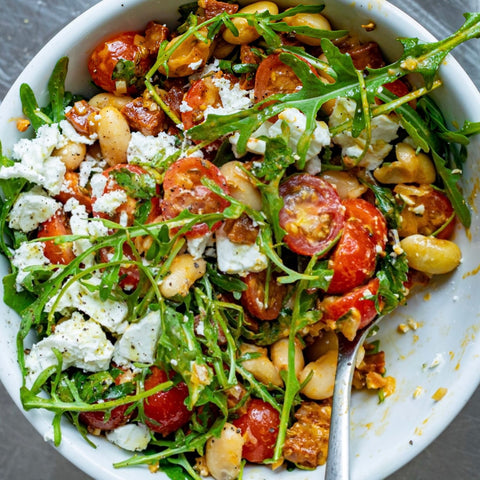 Spicy Chorizo and Butterbean Salad Loveliness
