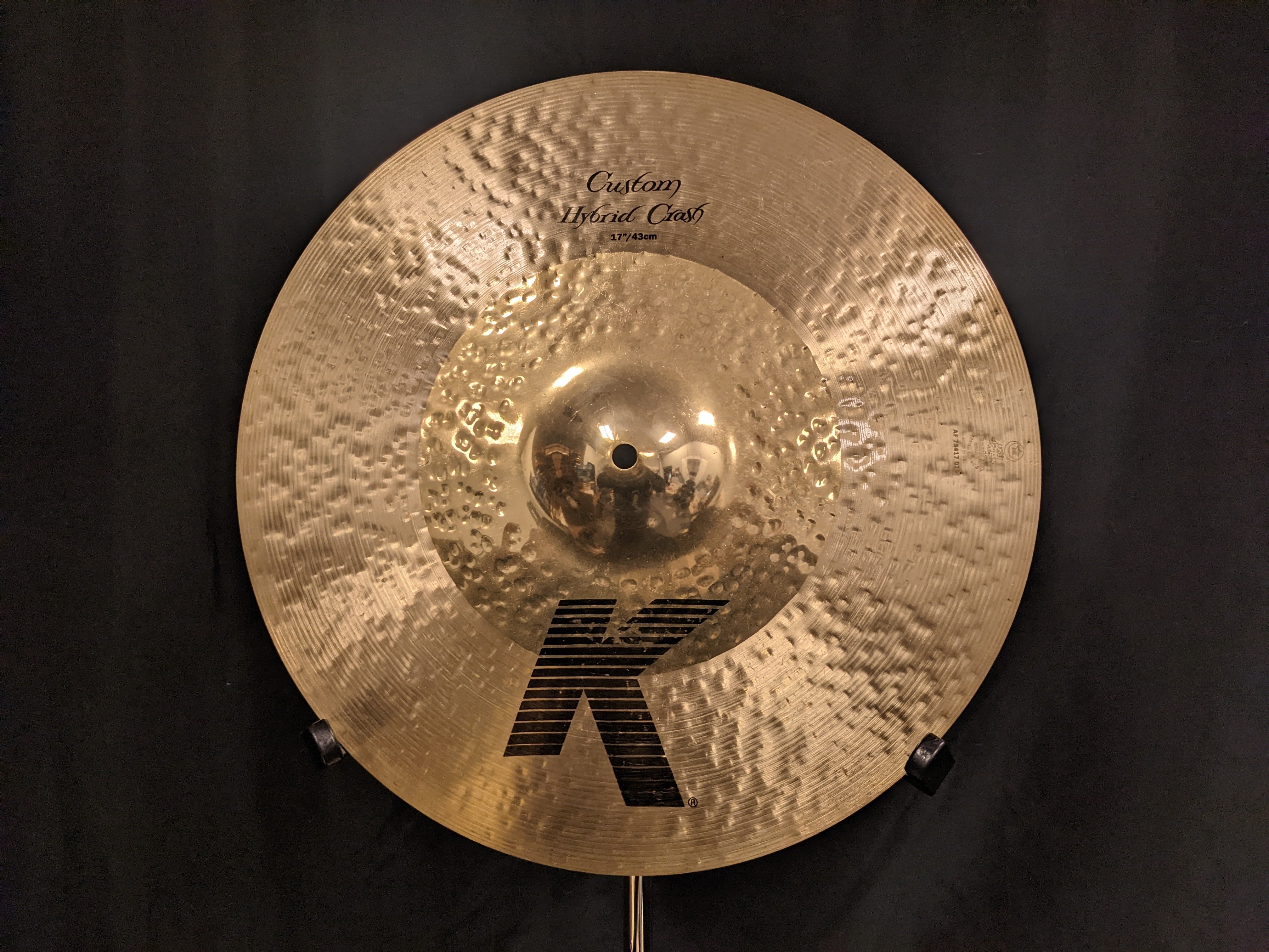 初売りセール) 美品! k Custom custom hybrid crash Hybrid Zildjian