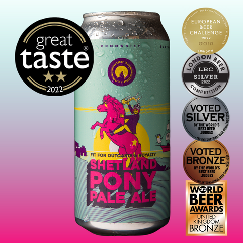 Shetland Pony Pale Ale and awards