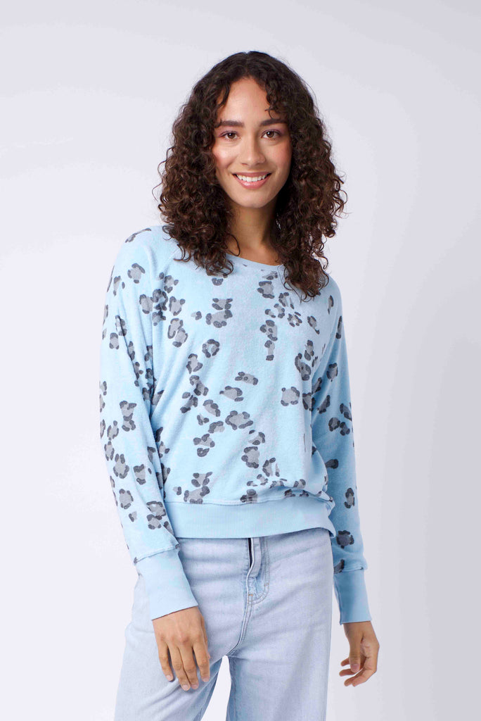 Jersey Leopard Jumper made in Italy