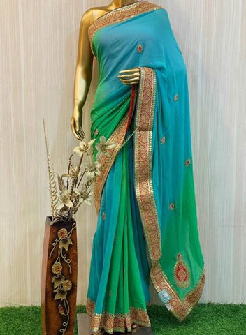 Types of Georgette Sarees in India
