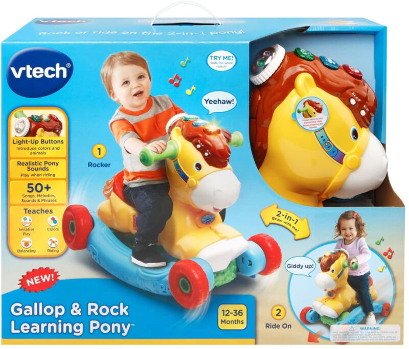 vtech gallop and rock learning pony target