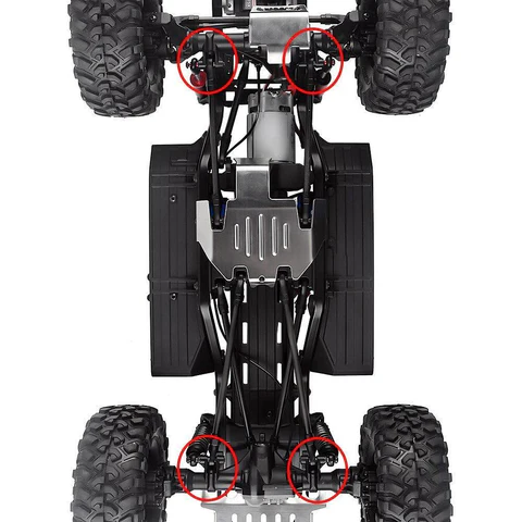 Axle Mount Set Suspension Links Stand for 1/10 TRX-6 TRX-4