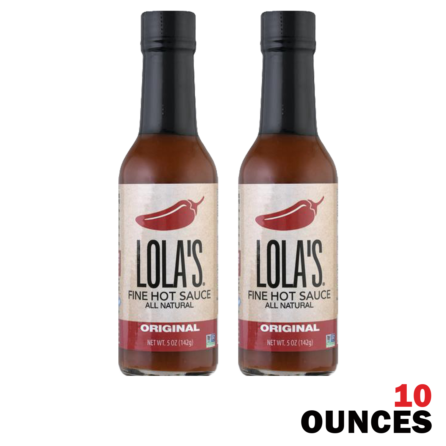 Lolas 5 Ounce (Pack of 2) Original All Natural Hot Sauce - Hy-Vee Deals