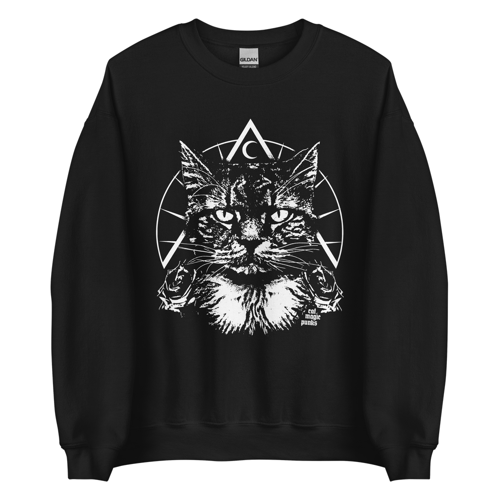 CAT MAGIC Crewneck Sweatshirt – Cat Magic Punks