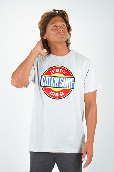 Catch Surf Core Logo S/S Tee Grey Dawn T-shirt