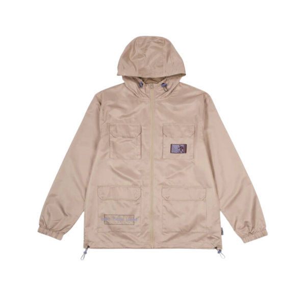 sunsetvistasresort's Olive Gray Good Times Ahead Nylon Jacket