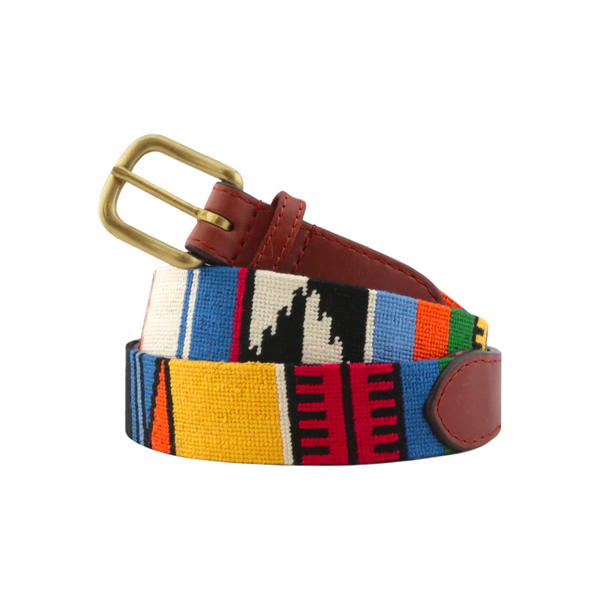 Rowing Blazer’s Colorful Mayan Pattern Belt