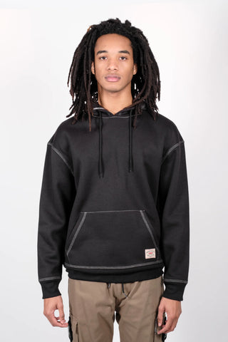 Triple Needle Stitch Hoodie