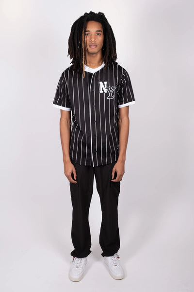 NY Pinstripe Baseball Jersey