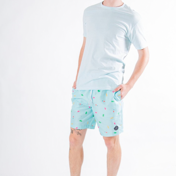 Men's popsicle swim shorts by Brooklyn Cloth