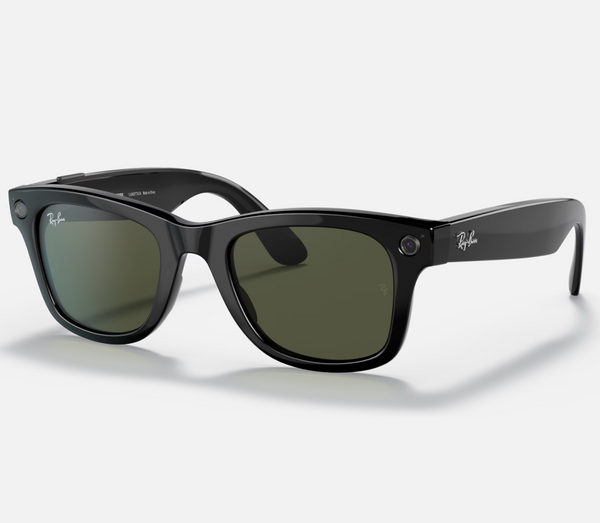 Black Rayban Smart Sunglasses