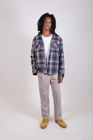 Thermal-Lined Flannel Shacket