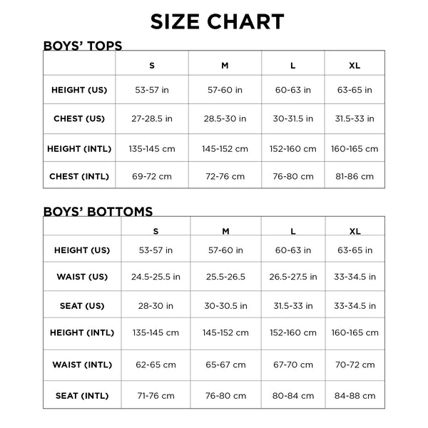 Ua Youth Size Chart