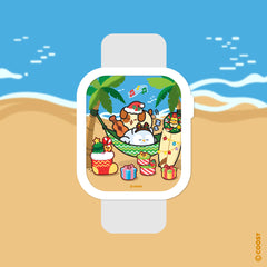 [Wallpaper] Christmas in Hawaii-Apple Watch Wallpaper Preview