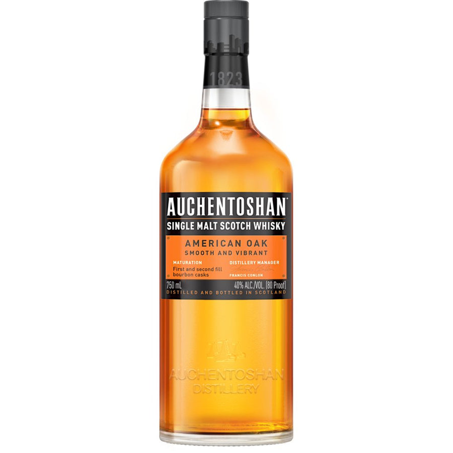 Deanston Highland Single Malt and 750mL Spirits Oak Crown – Scotch Wine Whisky Virgin