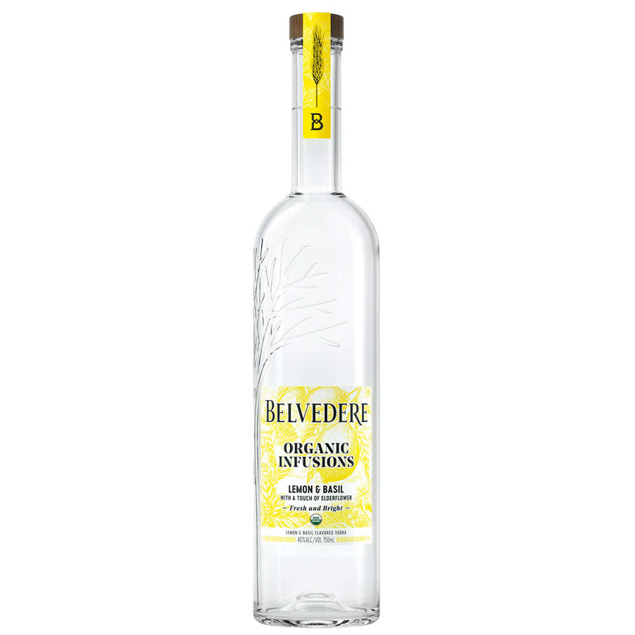 Belvedere Organic Infusions Blackberry & Lemongrass, 70cl : :  Grocery