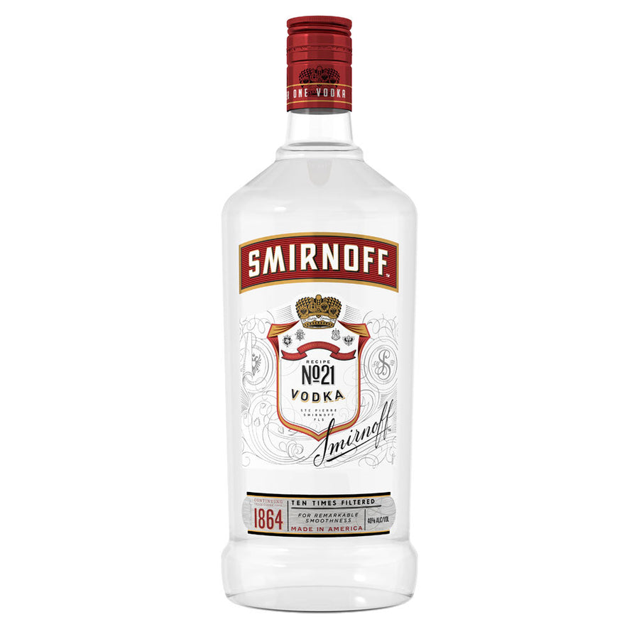 Smirnoff No. 21 Red Vodka 80 Proof 750mL – Crown Wine and Spirits