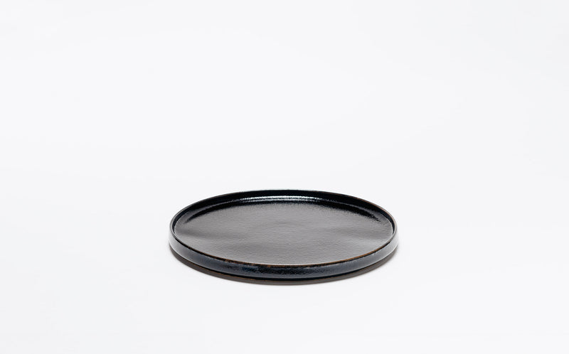 Kafka - Ceramic Black - Round Plate M